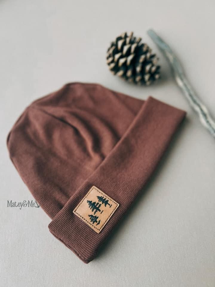 Forest Fireside Beanie Chocolate