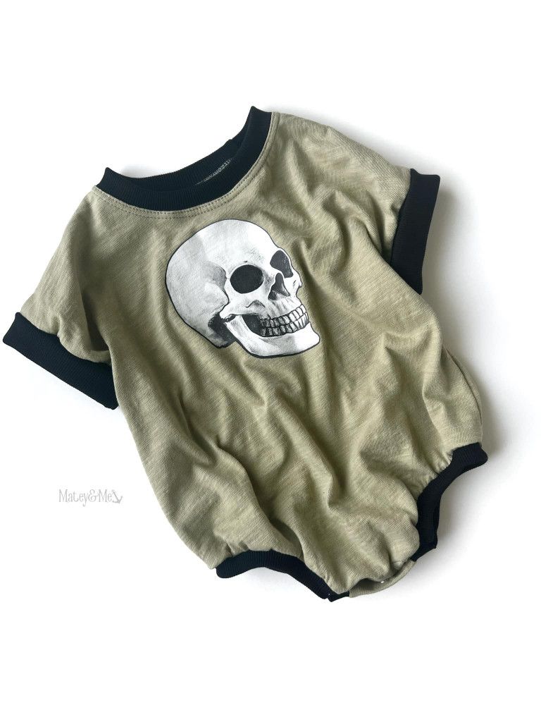 Skully Romper 2T