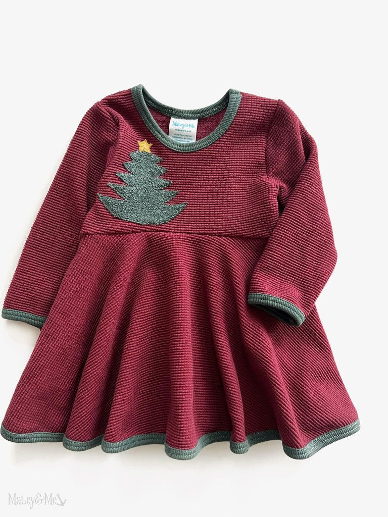 Christmas Tree Peplum Top 18/24 Mo