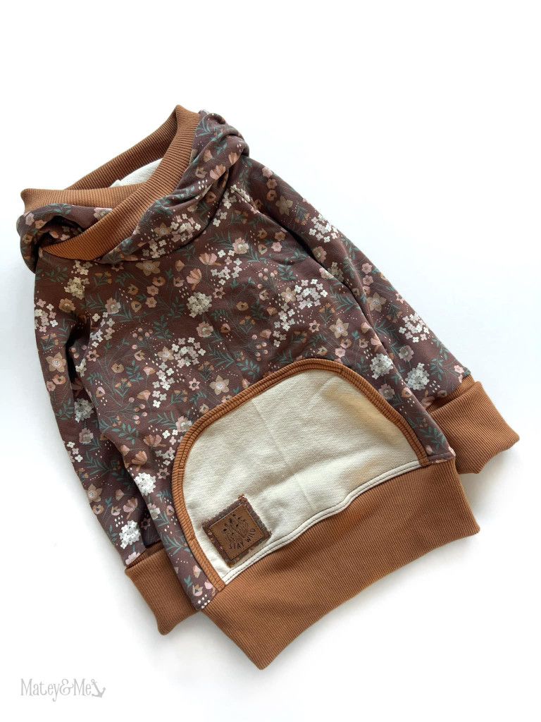 Earthy Floral GWM Hoodie 3-6 years