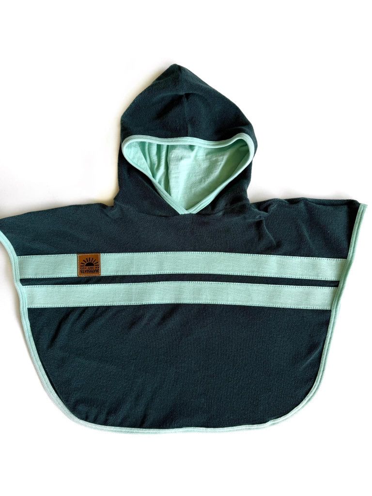 Retro Beach Poncho 1-2 years