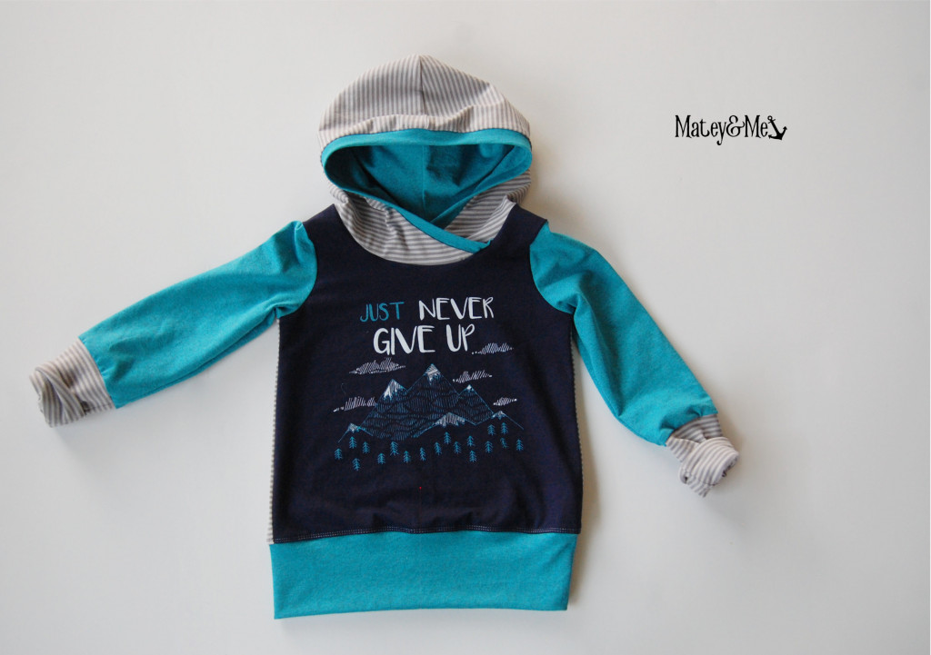 Just Never Give Up Pullover *Grow With Me*