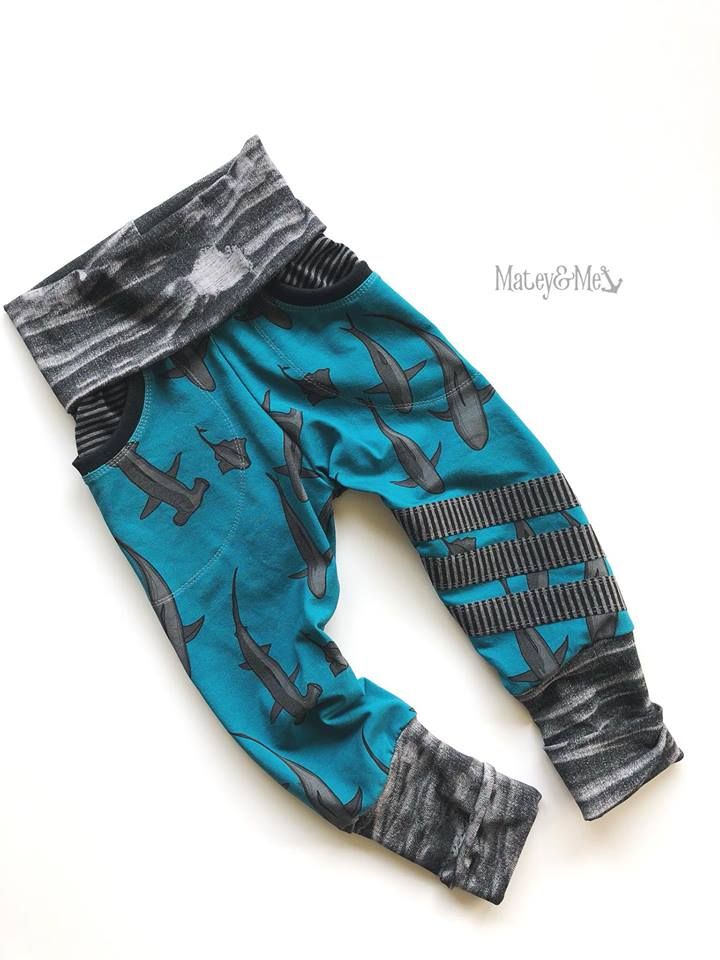 Deep Dark Sharks Forever Fit Joggers *DISCOUNTED*