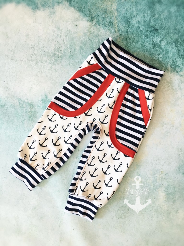 Anchors Up! Sailor Pants