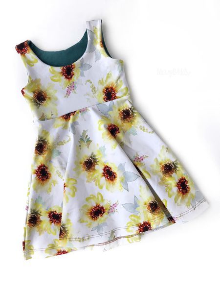 Sunflower Dress 3-6 GWM