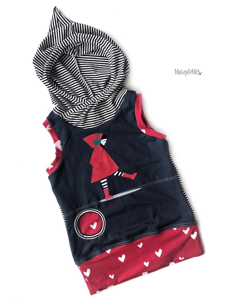 For the Love of Music Hooded Vest 6-9 years GWM
